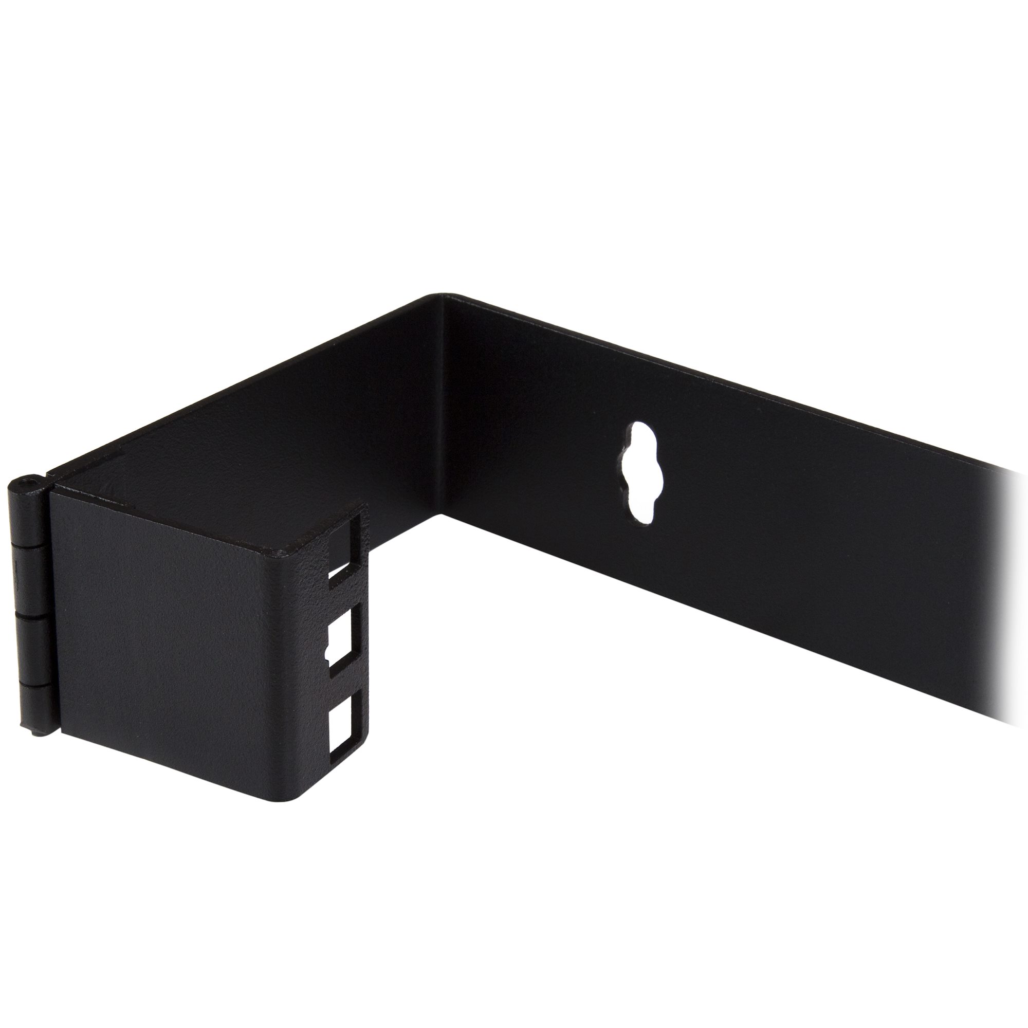wallmounth1 StarTech.com Black 1 U Steel Server Rack Rodless Actuator , with 2 Post Frame, 515 mm, 172 mm Height 14 mm