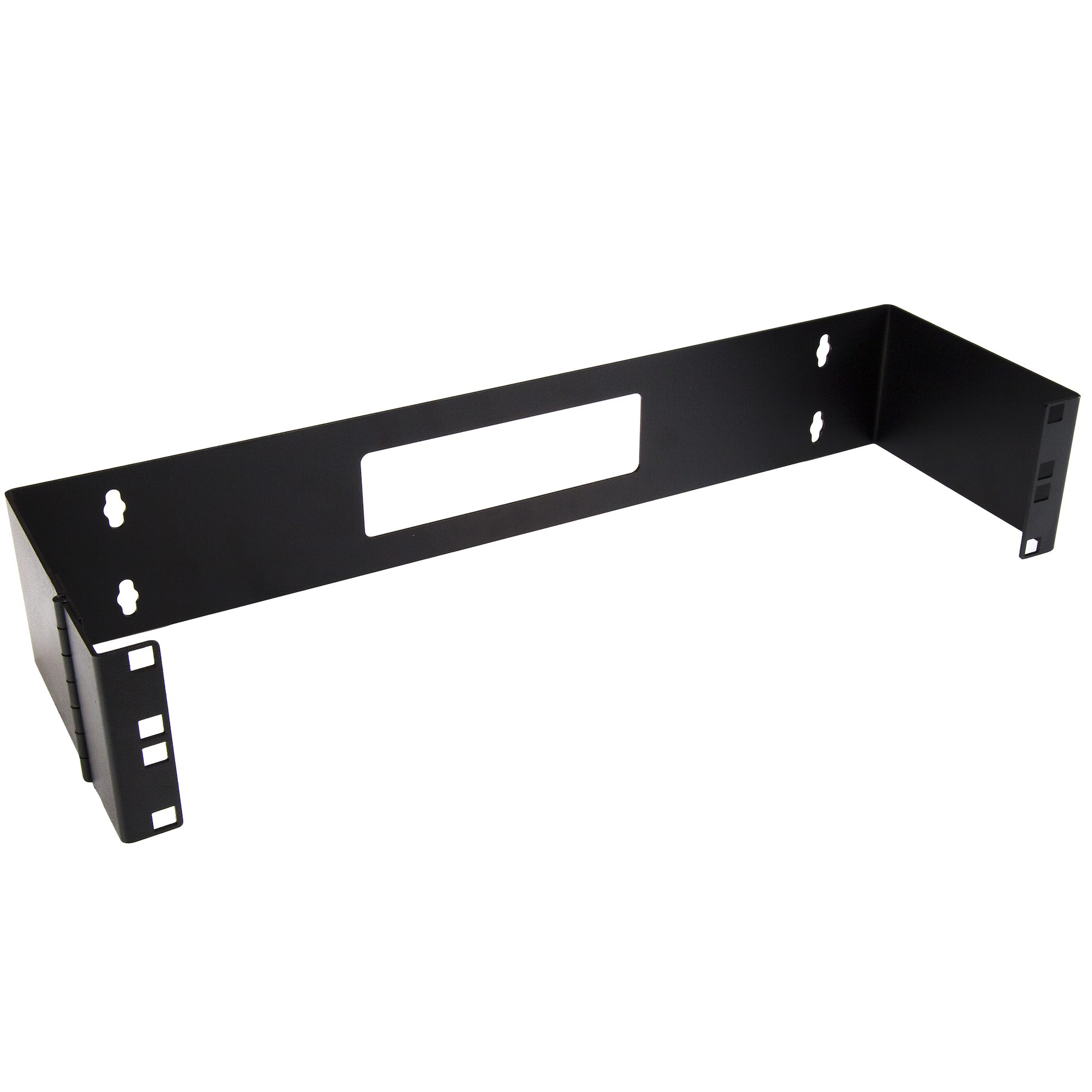 StarTech.com Black 2 U Steel Server Rack Rodless Actuator , with 2 Post Frame, 514 mm, 101 mm Height 178 mm
