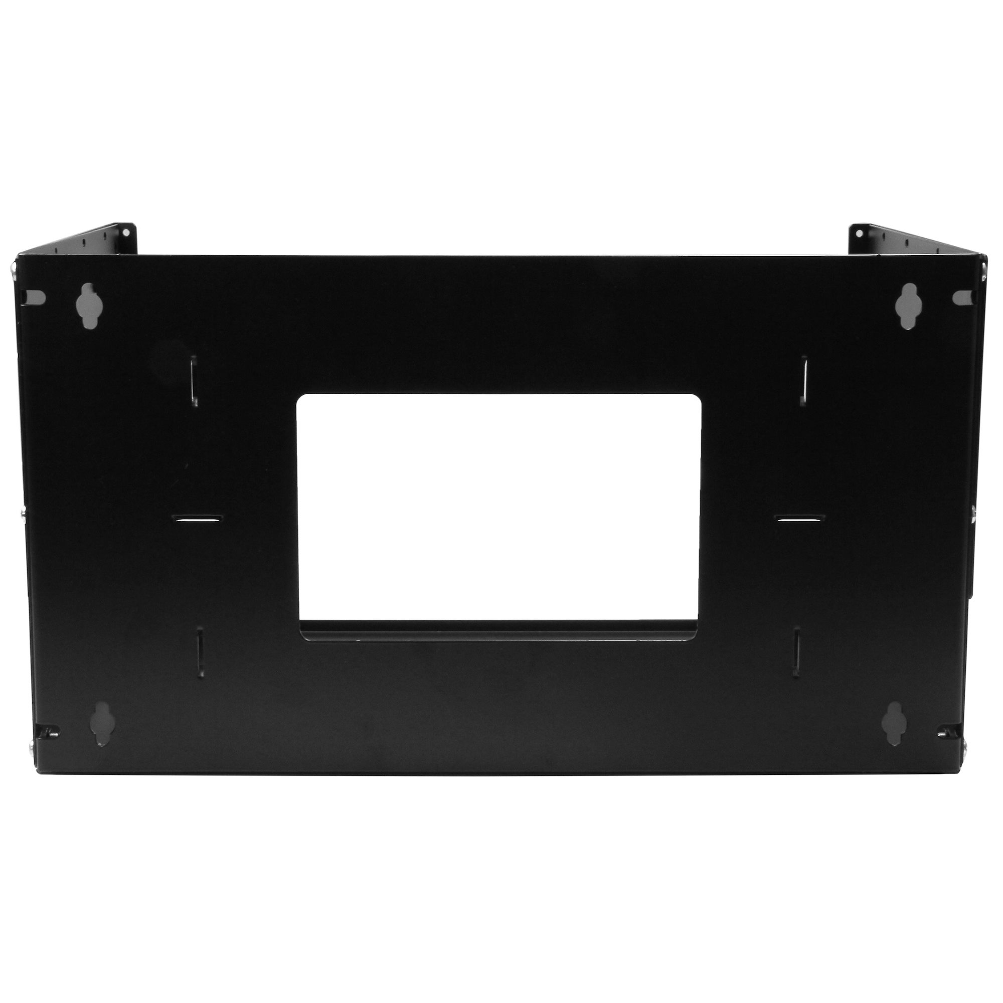 wallshelf4u StarTech.com Black 4 U Steel Server Rack , with 2 Post Frame, 45.1 mm, 268 mm Height 268 mm