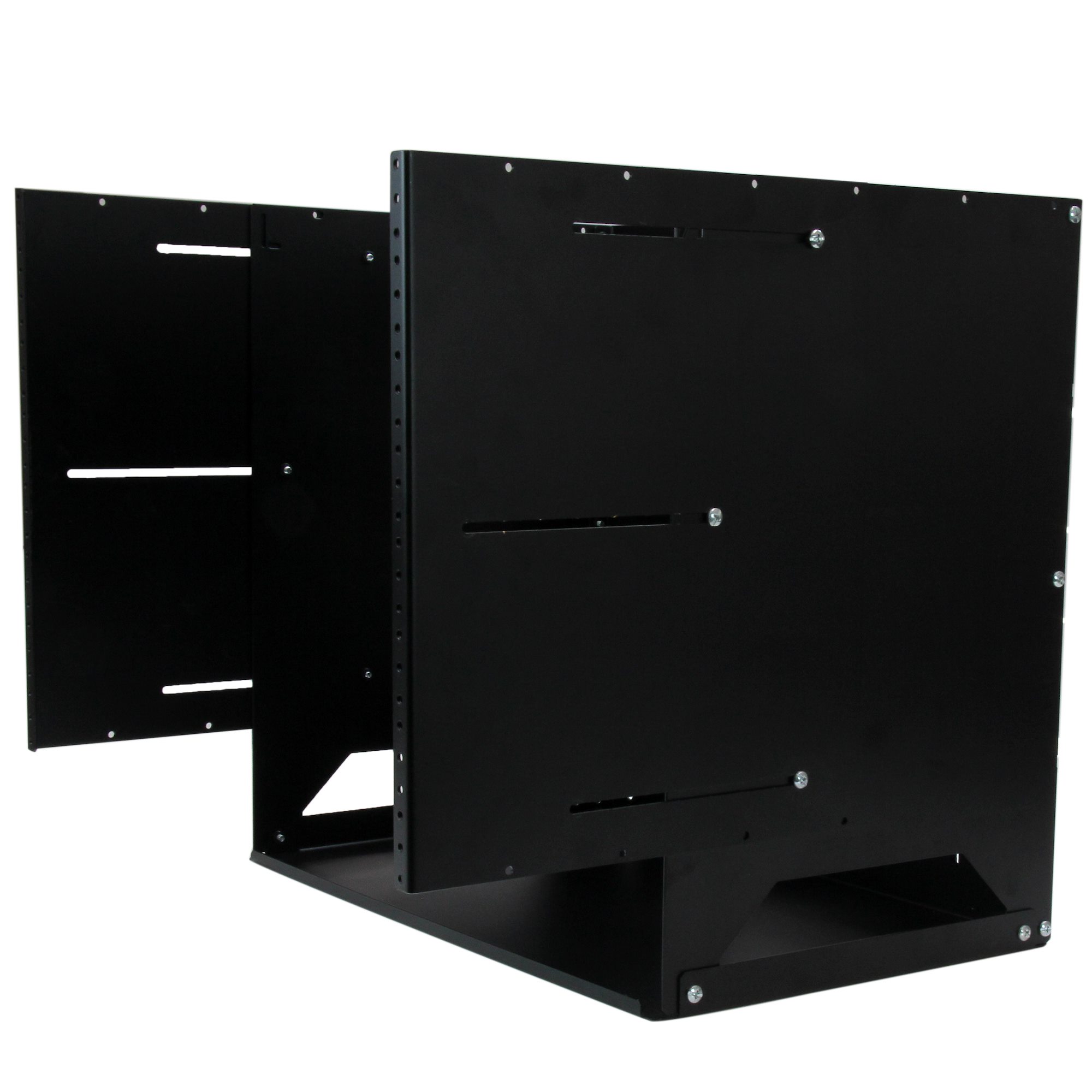 wallshelf8u StarTech.com Black 8 U Steel Server Rack , with 2 Post Frame, 45.3 mm, 446 mm Height 446 mm