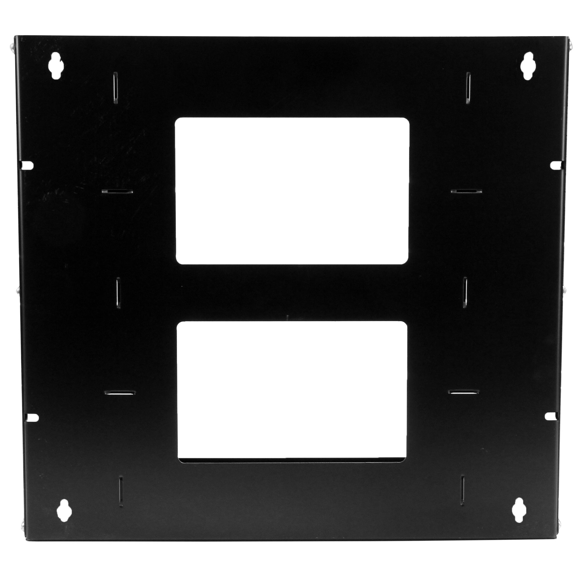 wallshelf8u StarTech.com Black 8 U Steel Server Rack , with 2 Post Frame, 45.3 mm, 446 mm Height 446 mm
