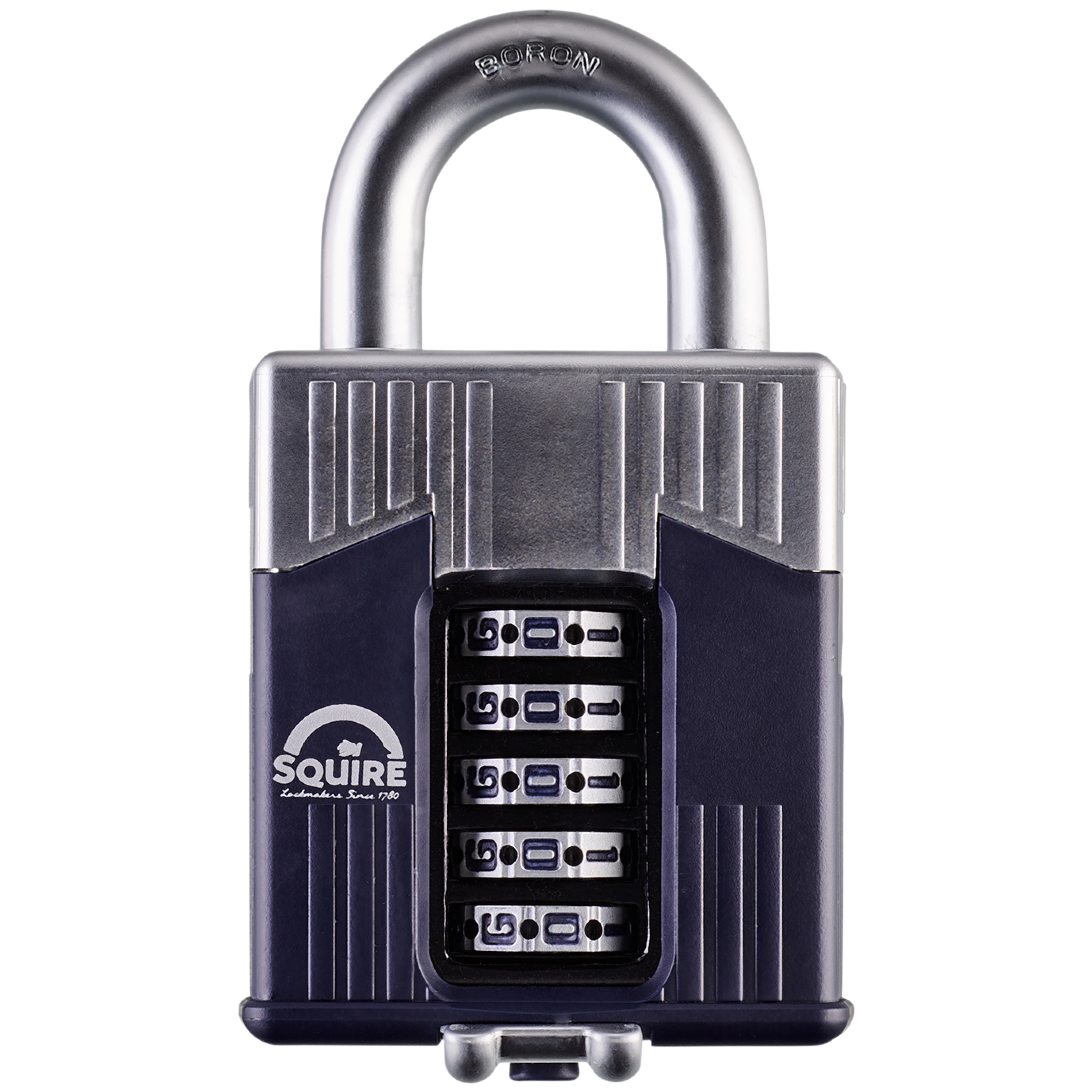 Squire Padlock Steel Padlock, 12 mm Shackle, 65 mm Body