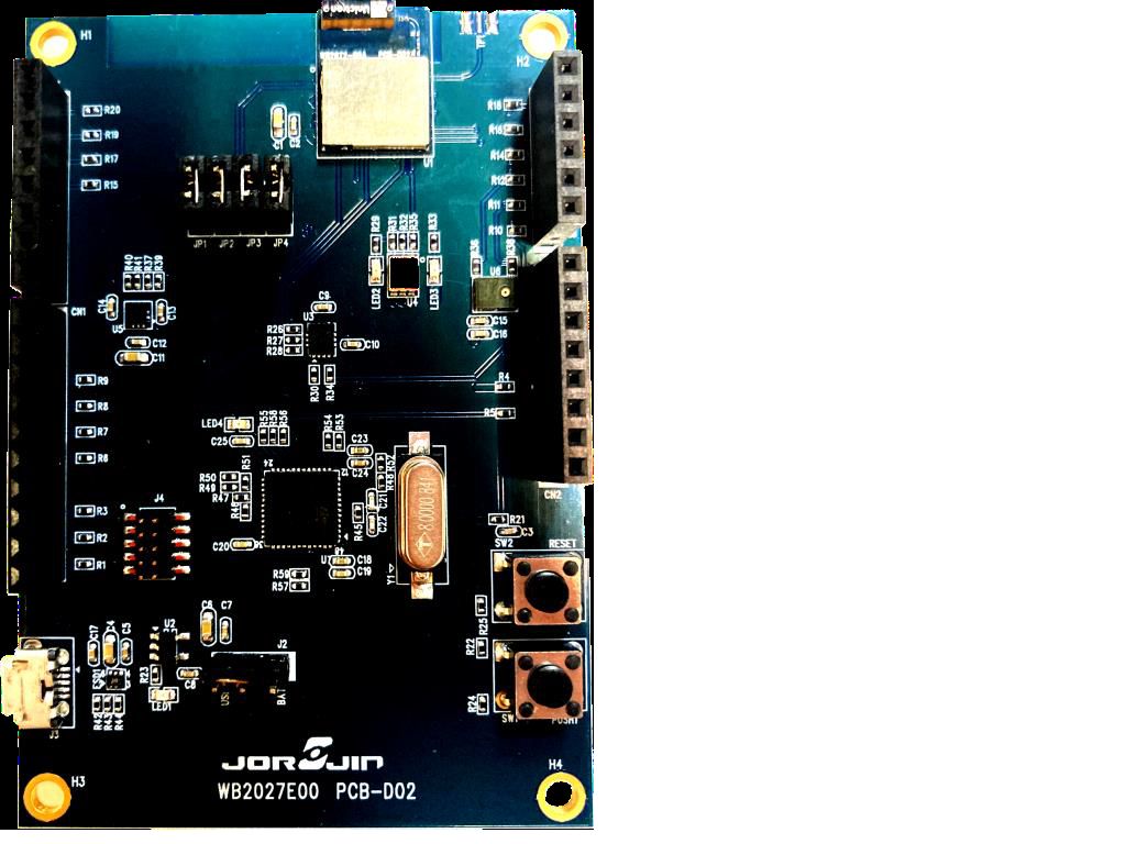 Jorjin Bluetooth Low Energy Wireless MCU Module WB2072E00 Bluetooth Wireless Development Tool for WB2072-00 2.4 GHz