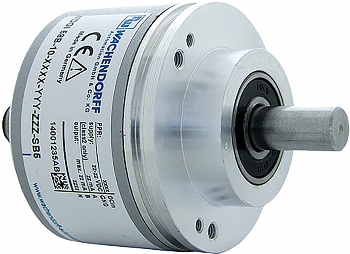 Wachendorff WDGI 58B Series Incremental Incremental Encoder 5.5V dc, 1024 ppr ppr, RS422, TTL Inverted Signal, Solid