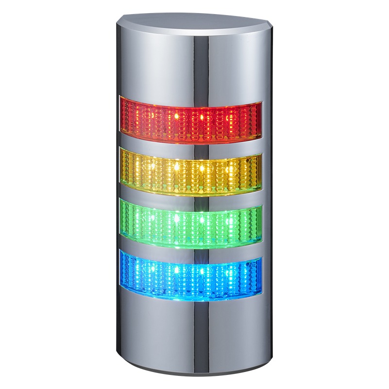 Patlite WE Series Multicolour Signal Tower Buzzer, 1 Lights 24V dc Direct