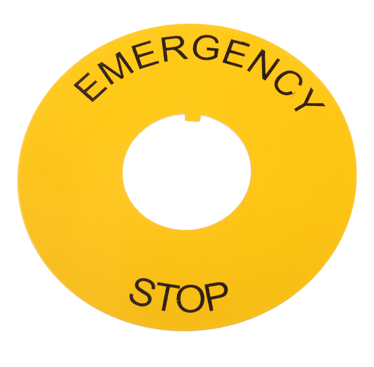 BACO Legend Plate for Use with BACO Series
