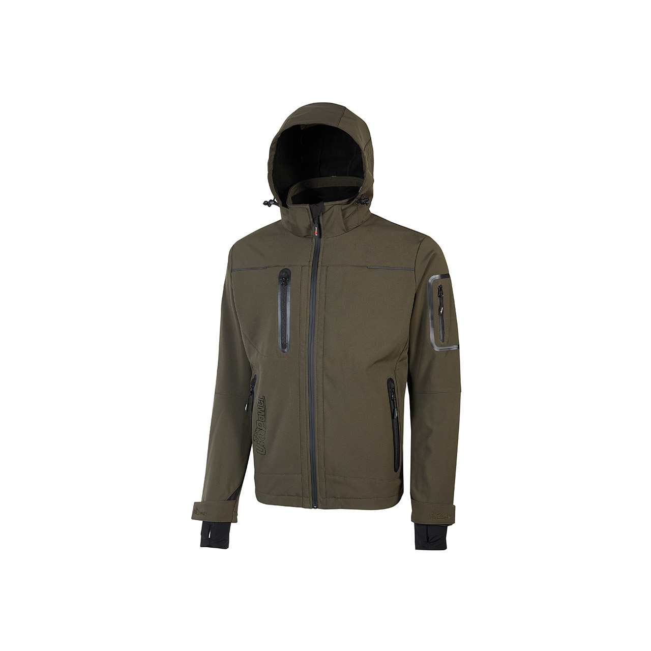 UPower FUTURE 2 Green, Windproof Hoodie Jacket Central, M 1 EA