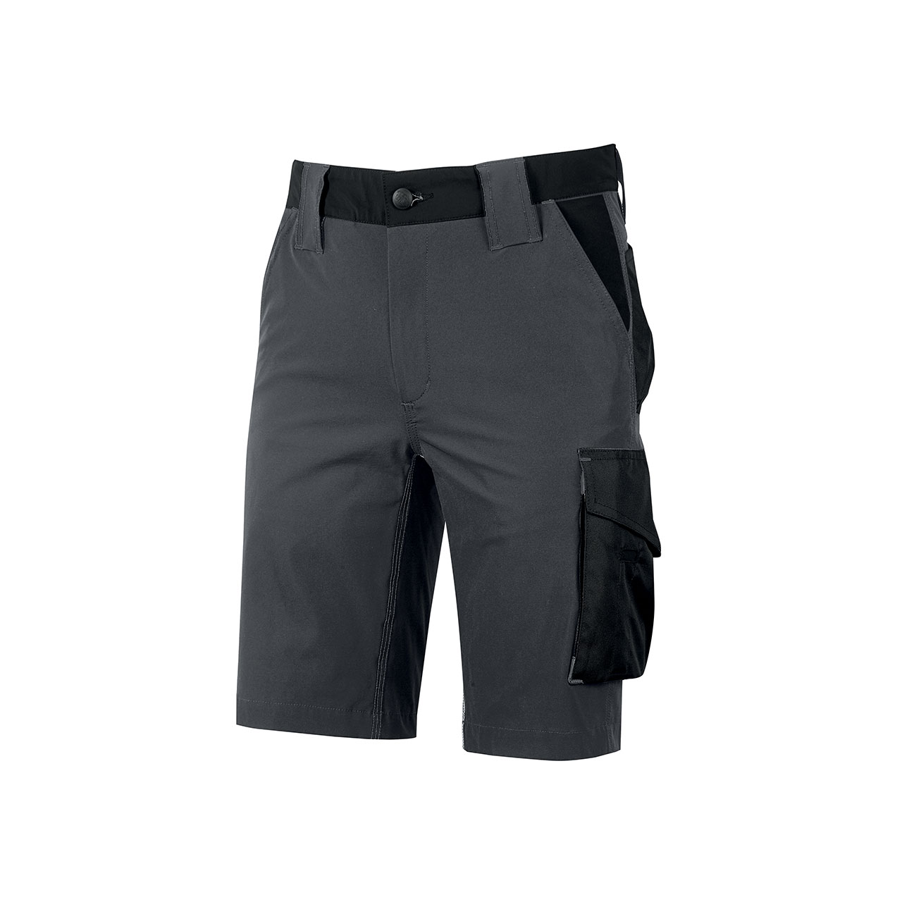 UPower FUTURE Grey 14% Spandex, 86% Nylon Work Shorts