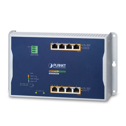 Planet WGS-4215-8HP2S Managed Switch 8 Port RJ45 Power Over Ethernet