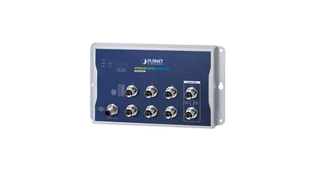 Planet WGS-5225-8MT Managed 8 Port Industrial Ethernet Switch