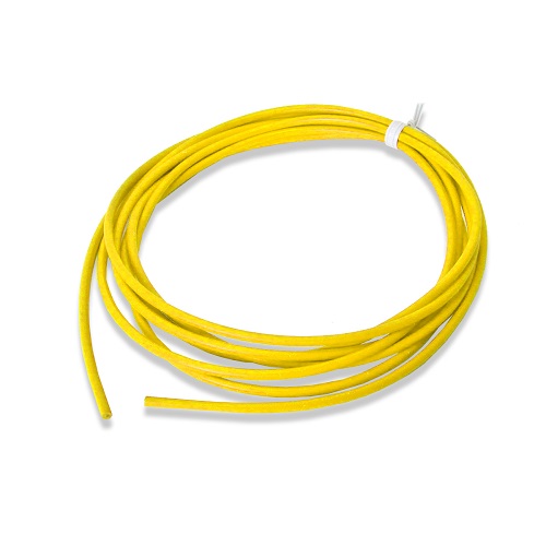 Mueller Electric Coolflex 45 Series Yellow 5.26 mm² Hook Up Wire, 1064, 7.62 m, WI-M-10-25-4, Silicone