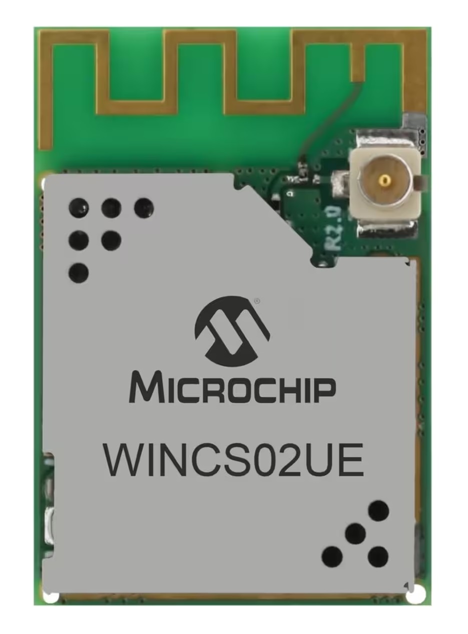 Microchip WINCS02UE-I/100 3.6 V WiFi Module, TCP/IP, SSL, MQTT