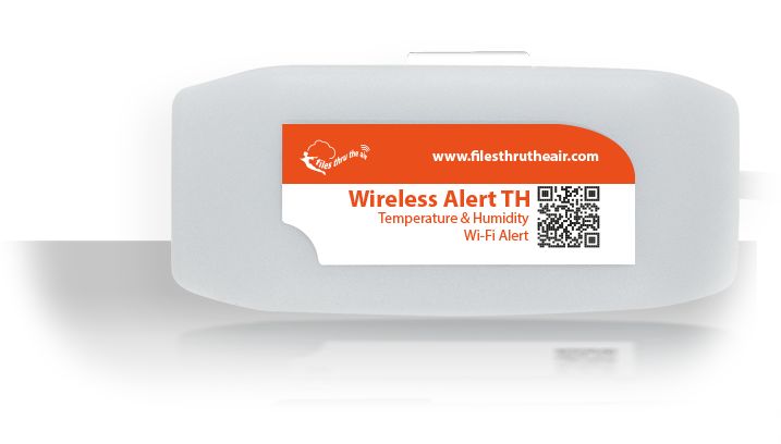 Lascar WIRELESS ALERT-TH Temperature & Humidity Data Logger, WiFi