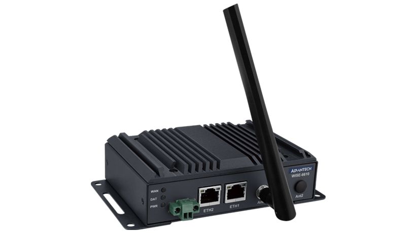 Advantech WISE 6610 V2 Series Gateway Server for Use with LoRaWAN Network Server