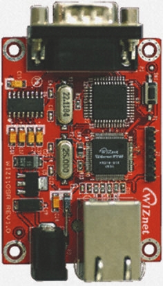 WIZnet Inc Serial Device Server 1, 230 kbps Baud Rate