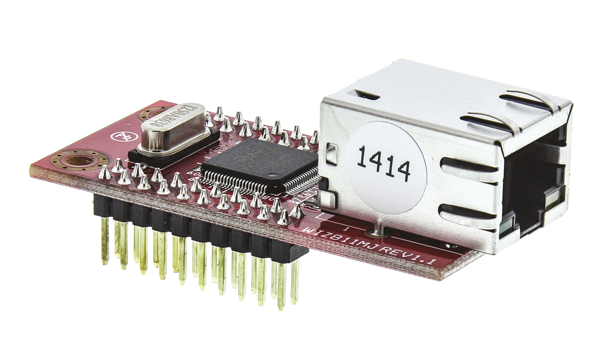 WIZnet Inc WIZ811MJ Networking Module MCU, SPI