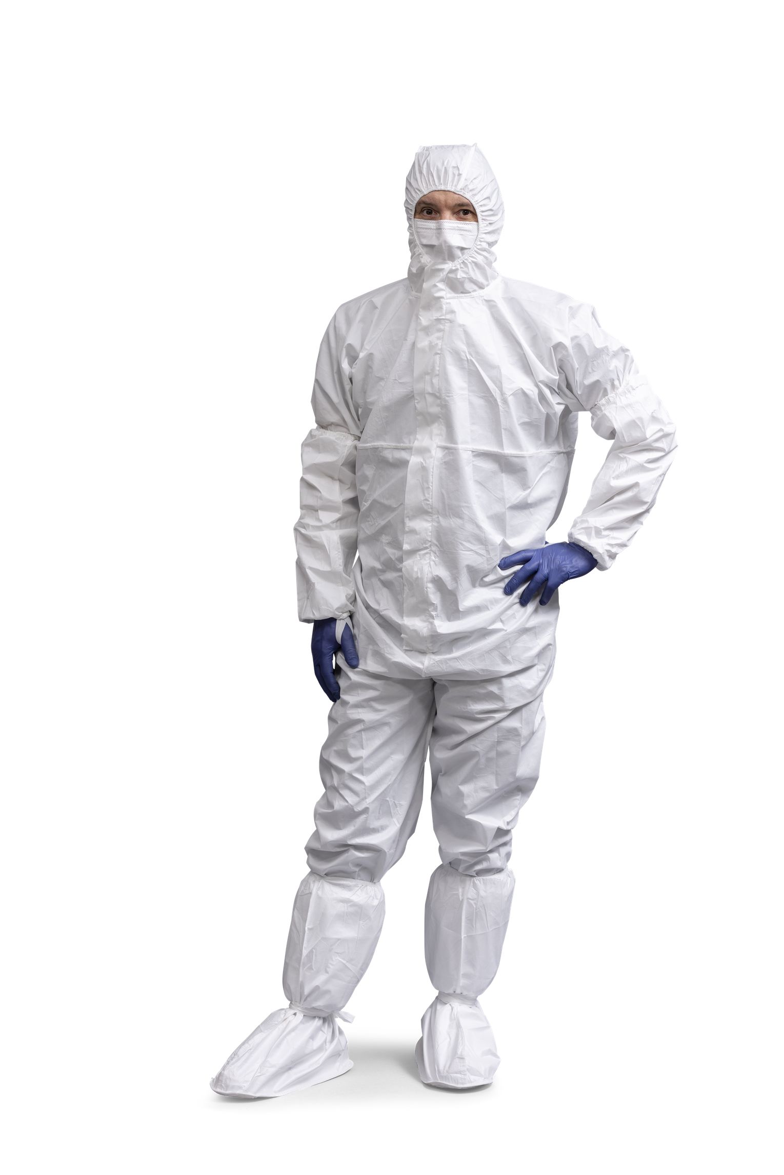 Medicom White Disposable, 166 to 124 cm, 2XL
