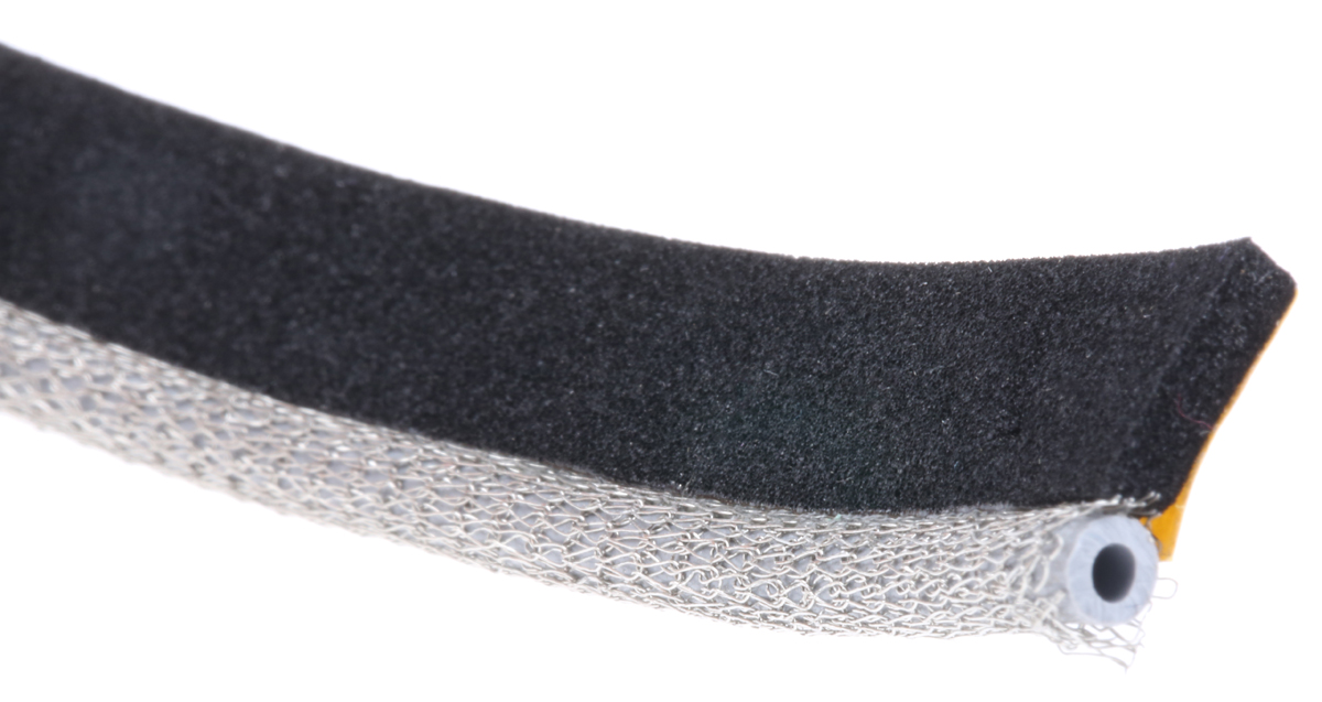 UVOX WMC-2-2-(ECM-5-2-4003)-AC Shielding Strip of Neoprene With Self-Adhesive 5 m x 14mm x 4 mm