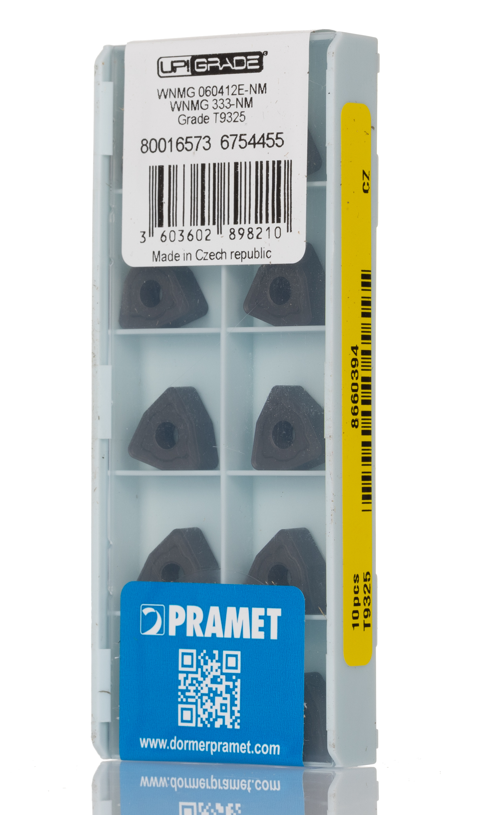 Pramet, 4.76 mm Height, 93 ° Approach, 6.5 mm Length