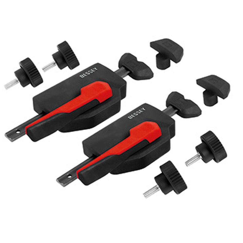Bessey Horizontal Fixture Clamp to Fit 16mm Tables Clamp Set