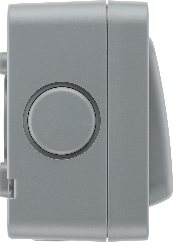 wp12-02 BG Electrical Grey, 2 Way Rocker, 1 Gang, Storm