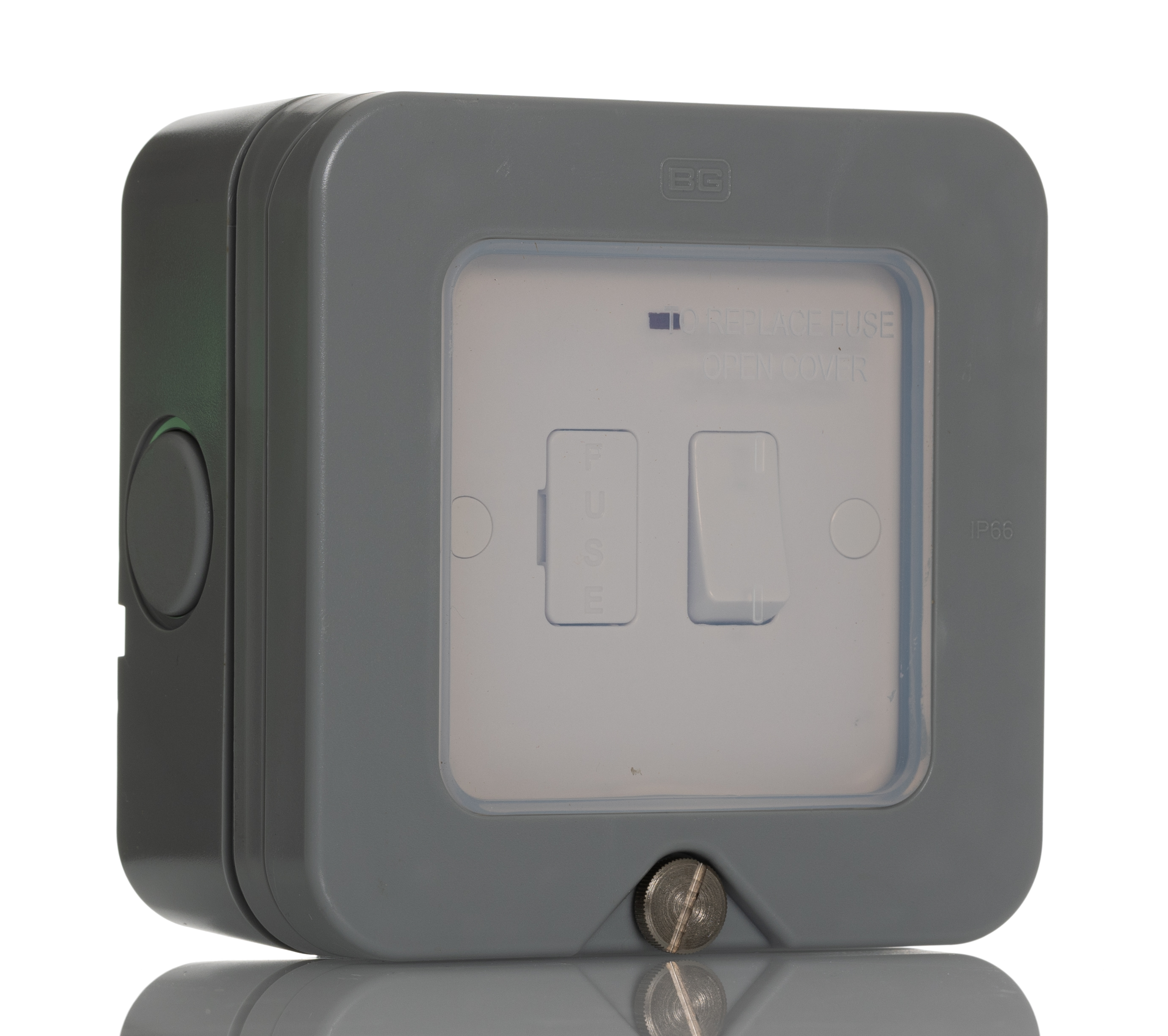 BG Electrical 13A 1 Gang Switched Fused Spur BS 1363-4 IP66