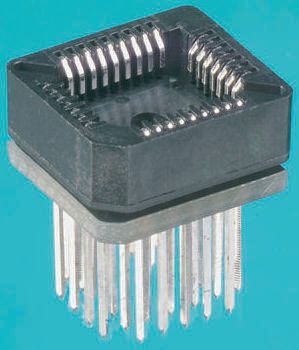 Winslow 2.54 mm Pitch 32 Way Through Hole PLCC IC Socket