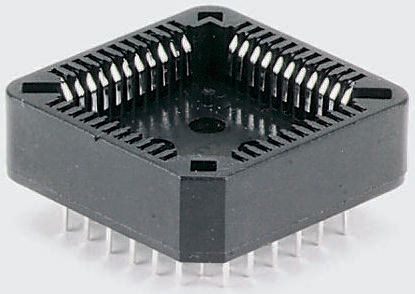 Winslow 1.27 mm Pitch 44 Way Through Hole PLCC IC Socket