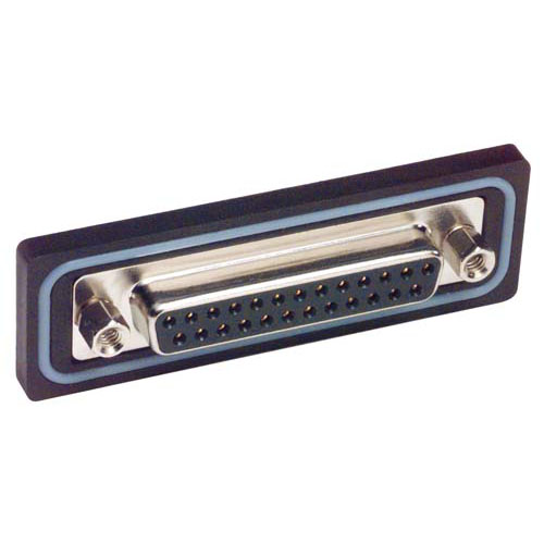 L-Com WPSD 25 Way Straight Screw D-Sub Connector, with Jack Screw Female