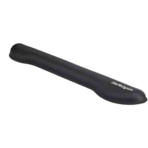 StarTech.com Black Foam, Mesh Fabric, Plastic Wrist Rest 30 mm Height 46.1 cm 72.000mm