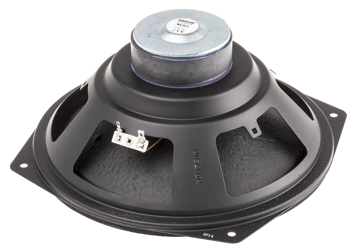 ws-25-e-8-ohm Visaton 245 mm dia, 80W Woofer, 8 Ω, 34 Hz 6 kHz