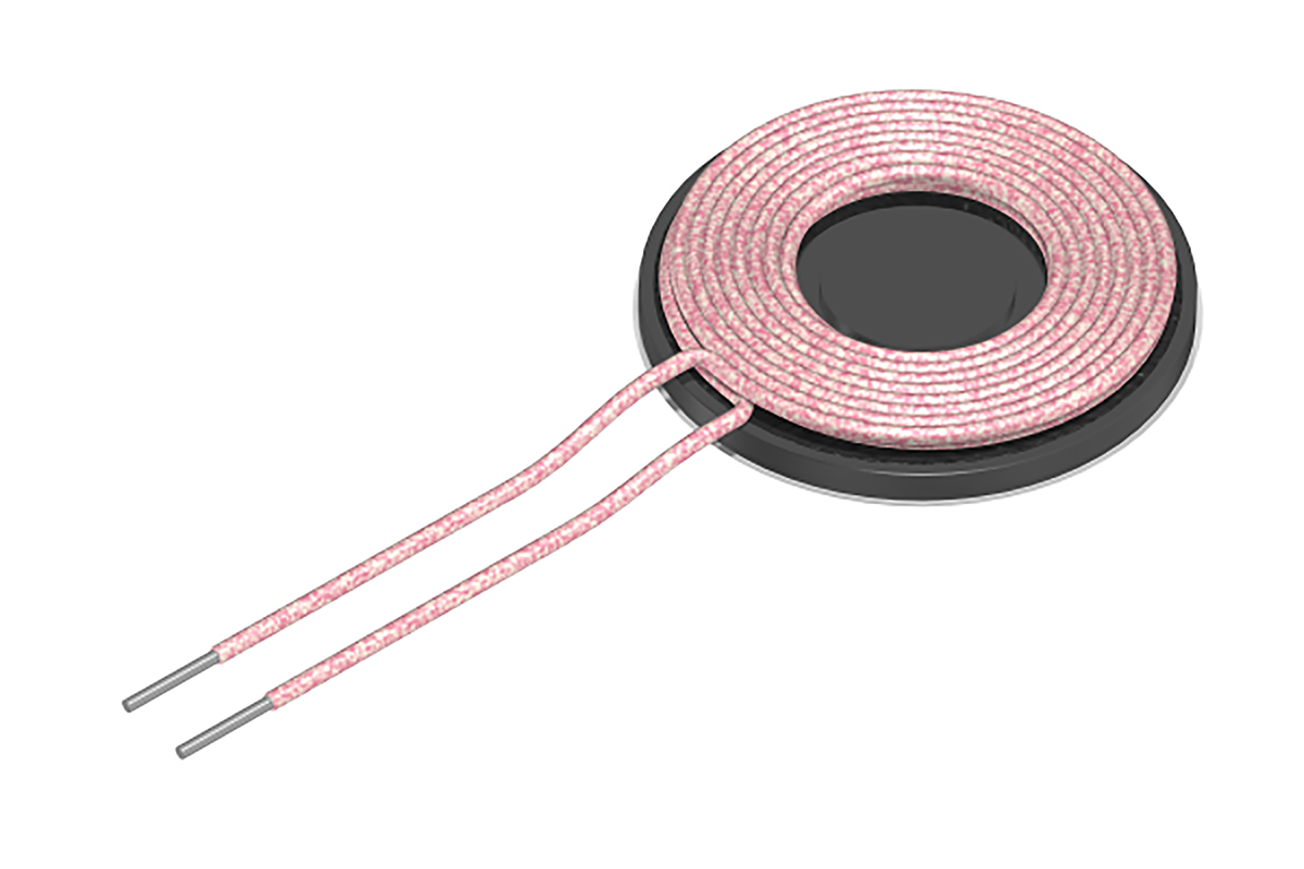 TDK WT Wireless Charging Coil Transmitter, 6.2 μH, 20.3 mm dia.
