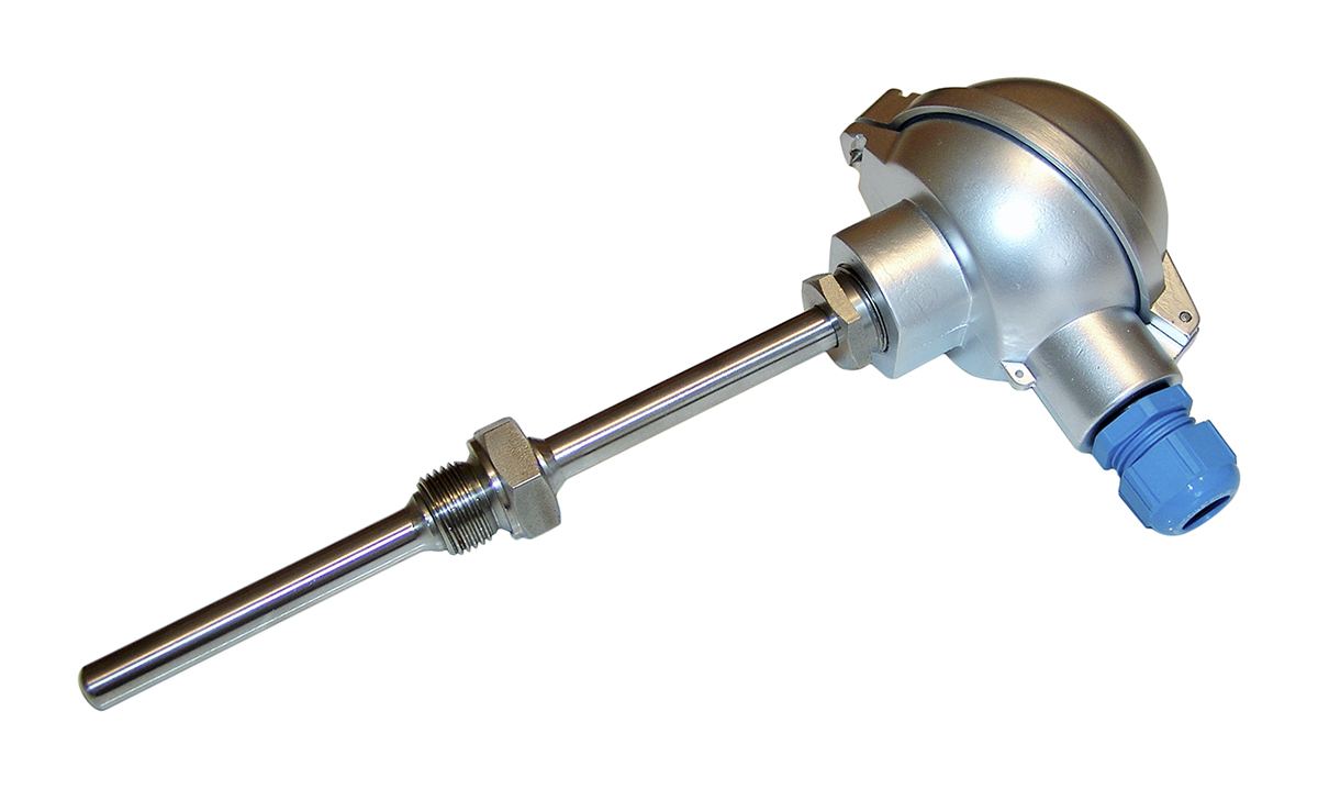 Electrotherm PT100 RTD Sensor 11 mm Dia, 200 mm Long, 500 °C Max ATEX