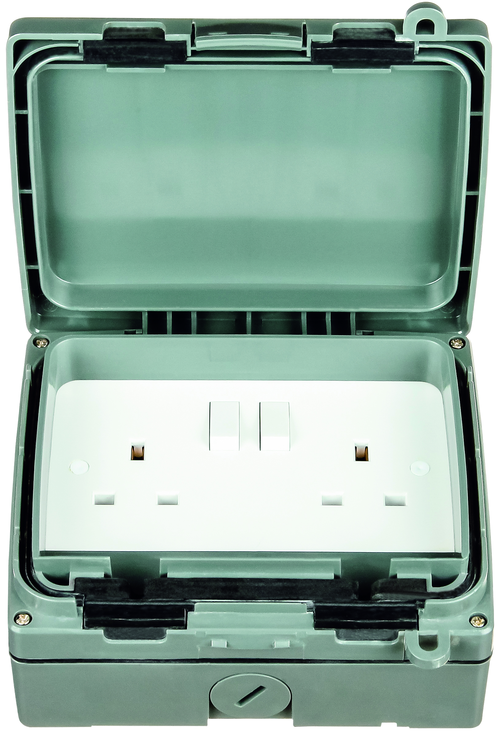 wxt201n Timeguard 2 Gang Plug Socket, 13A