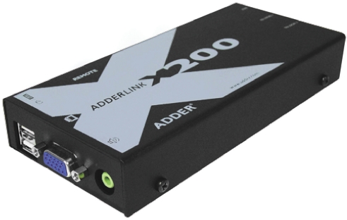 Adder 1 USB Receiver VGA over Catx KVM Extender 300 m