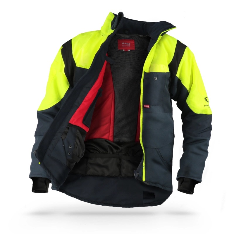 Flexitog X29J Navy, Yellow, Cold Resistant Jacket, L 1 EA