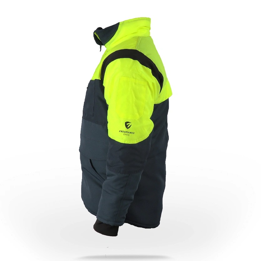x29j-l Flexitog X29J Navy, Yellow, Cold Resistant Jacket, L 1 EA