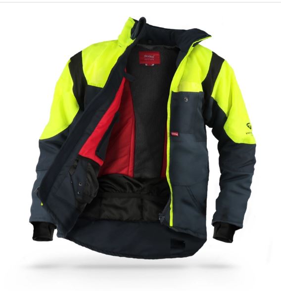 Flexitog Endurance Drive Yellow, Grey, Black, Cold Resistant Jacket Zip, M 1 EA