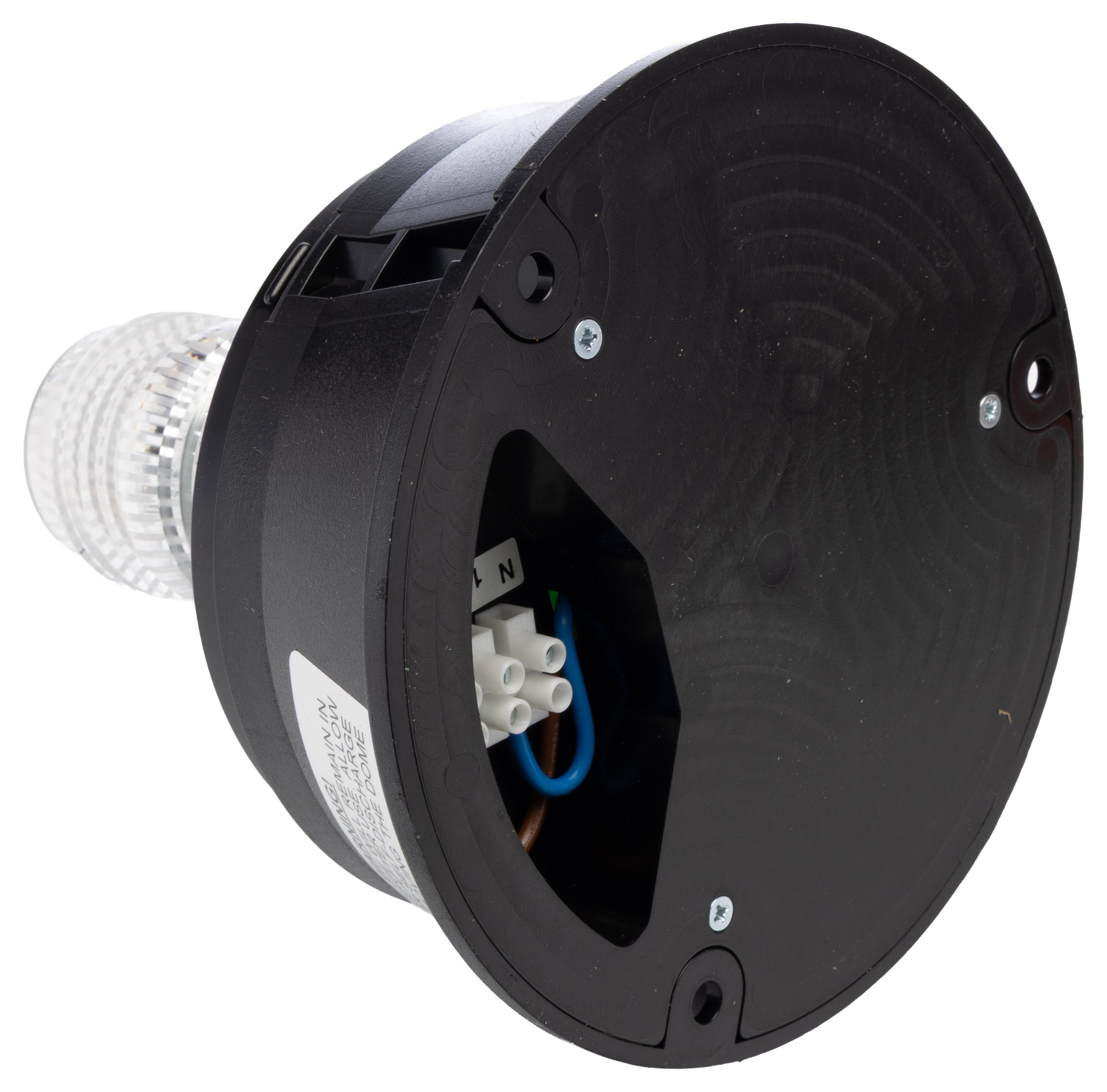 x400-21rs Moflash X400 Series Amber, Blue, Clear Flashing Beacon 115V ac, Xenon Bulb Surface, Wall, IP65