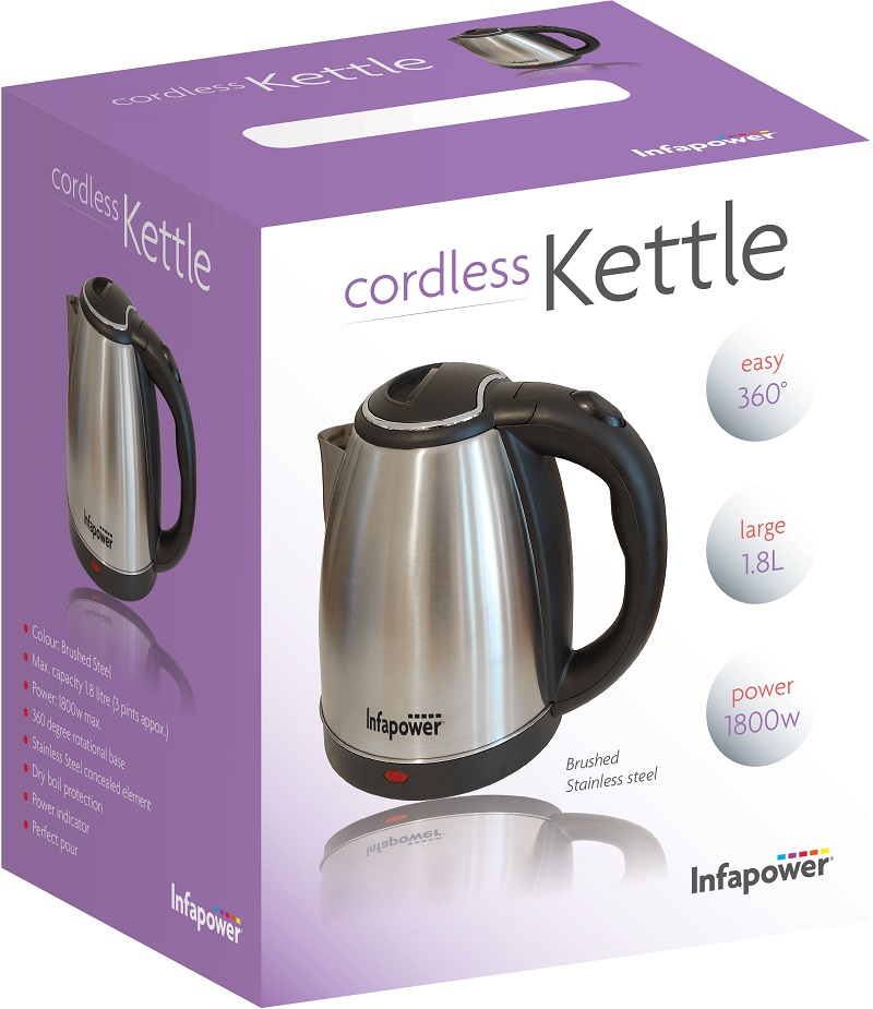 Infapower 1.8L, 1800 W kettle