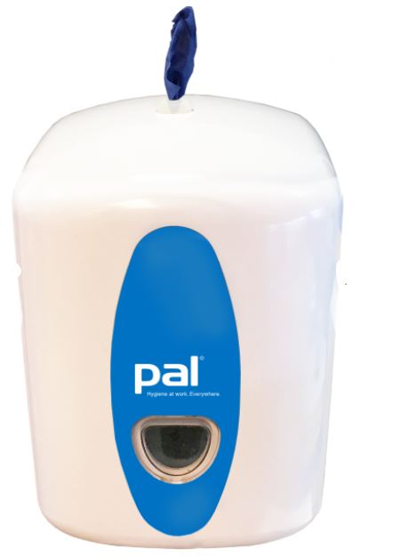 PAL Maxi8 Wipe Dispenser White, Wiper Dispenser