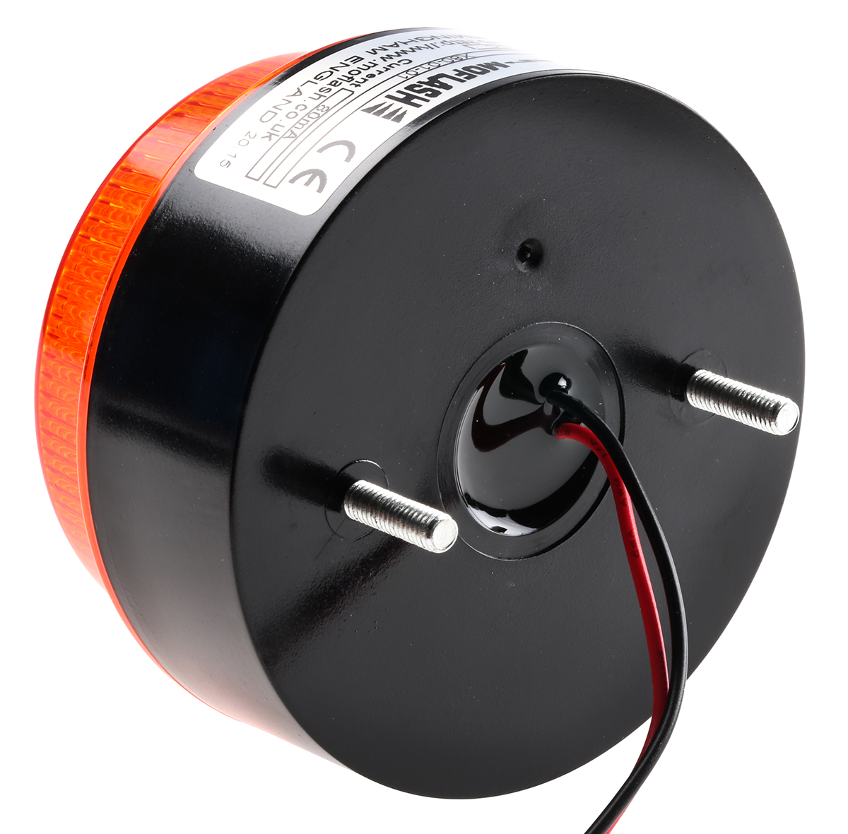 x80-01-01 Moflash X80 Series Amber Flashing Beacon 230V, Xenon Bulb Surface, IP67