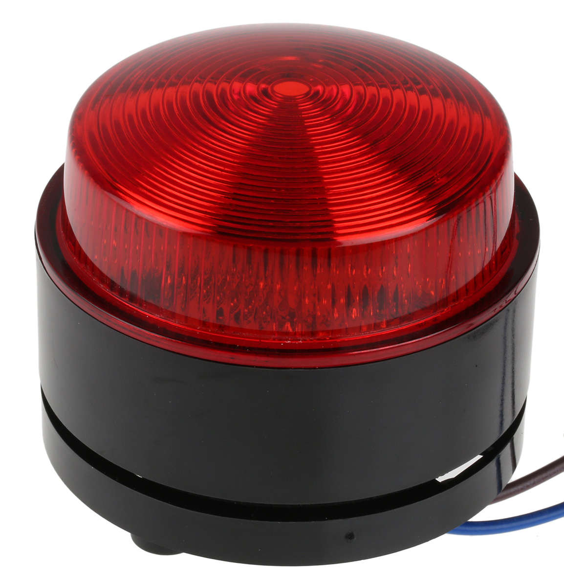 Moflash X80 Series Red Flashing Beacon 230V ac, Xenon Bulb Conduit, Stud Mount, Surface Mount, Wall, IP67