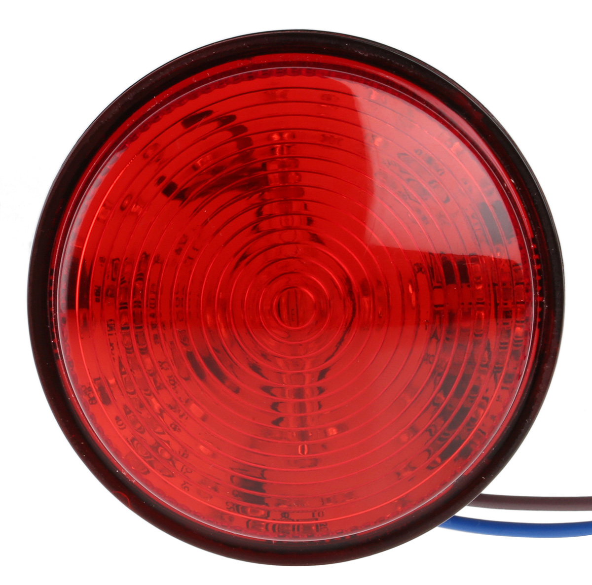 x80-04-02 Moflash X80 Series Red Flashing Beacon 230V ac, Xenon Bulb Conduit, Stud Mount, Surface Mount, Wall, IP67