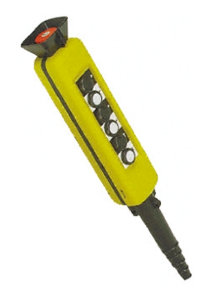 Schneider Electric Push Button Pendant Station Yellow Polypropylene