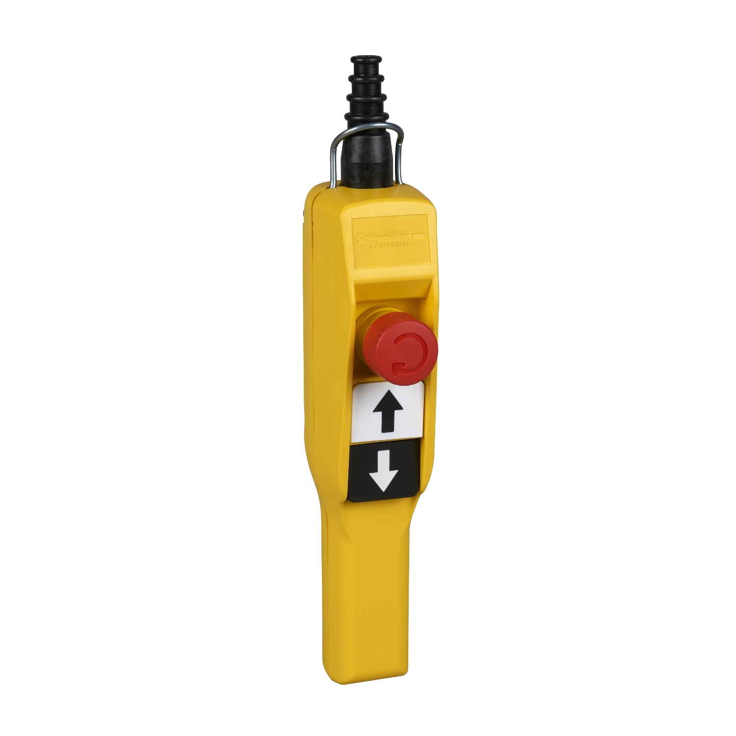 Schneider Electric Push-in Push Button Control Station - 2 NO/1 NC, Polypropylene, 3 Cutouts, Red, IP65