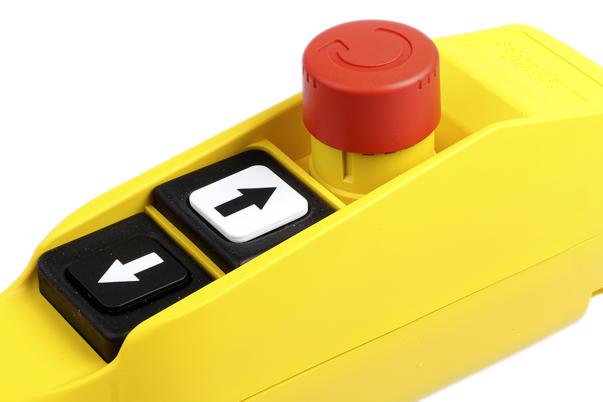 xaca2153 Schneider Electric 2 NO/3 NC Push Button Pendant Station Yellow Polypropylene