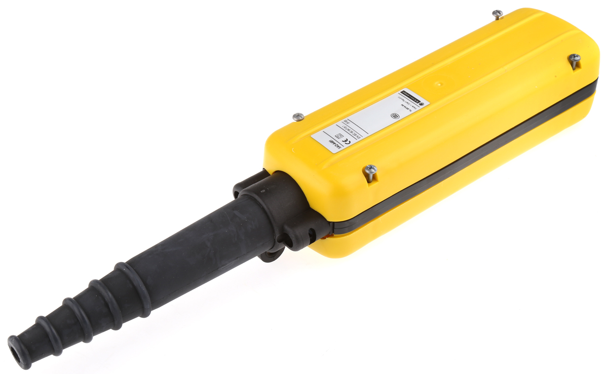 xaca481 Schneider Electric 4 NO/4 NC Push Button Pendant Station Yellow Polypropylene
