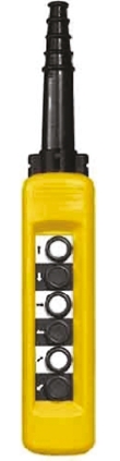 Schneider Electric SPDT Push Button Pendant Station Yellow Polypropylene