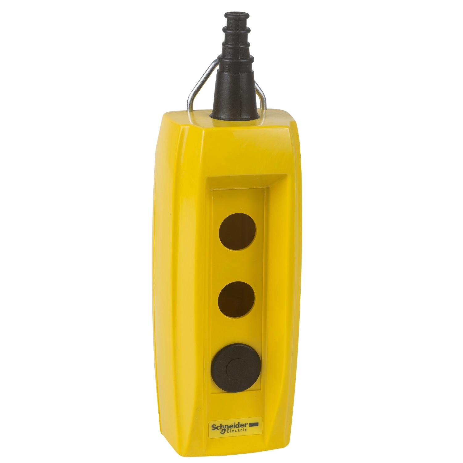 Schneider Electric Control Station Switch, Glass Filled Polyester, 2 Cutouts, IP65